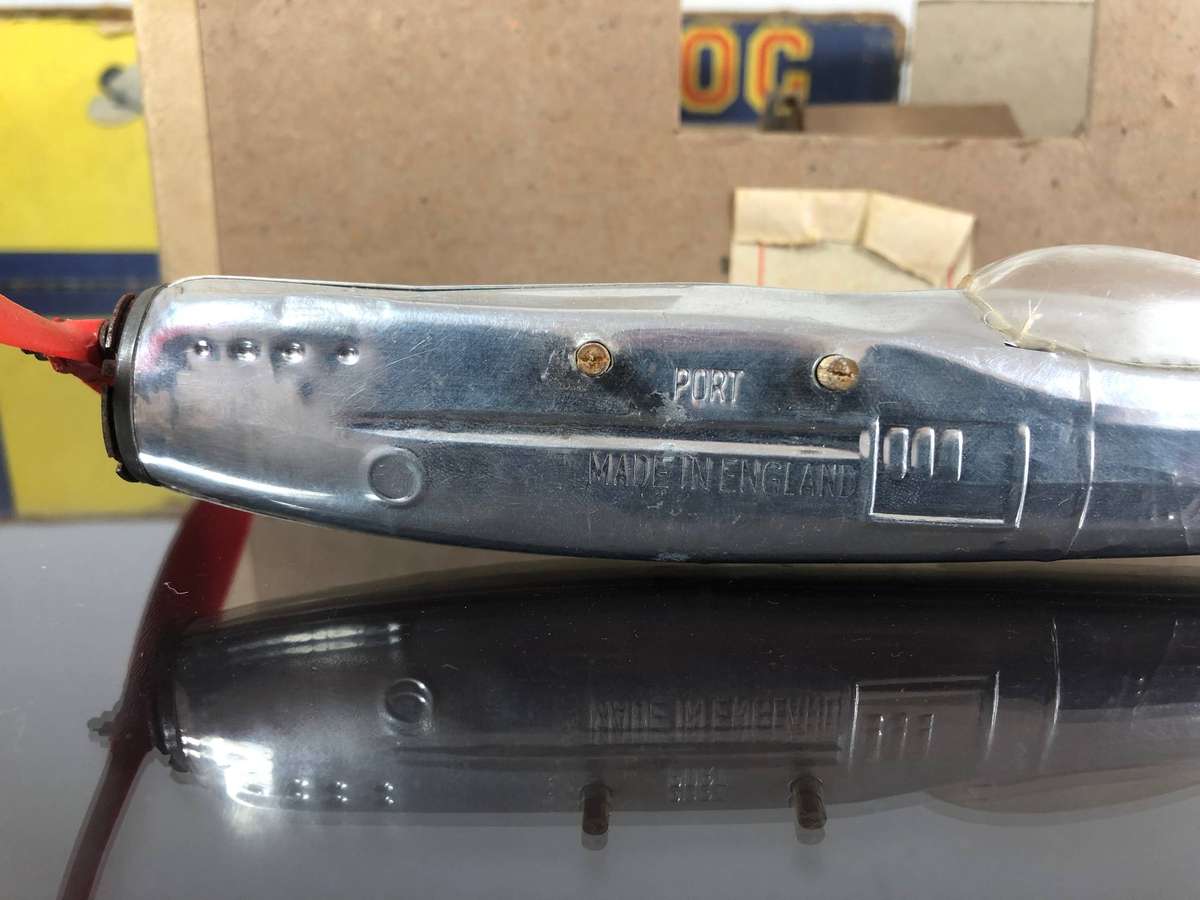 Vintage 1950s FROG Mark V Airplane Toy in Original Box