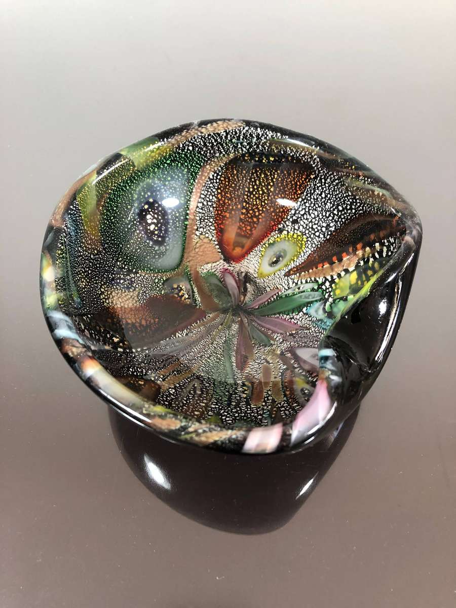 MCM Dino Martens Murano Tutti Frutti Glass Bowl