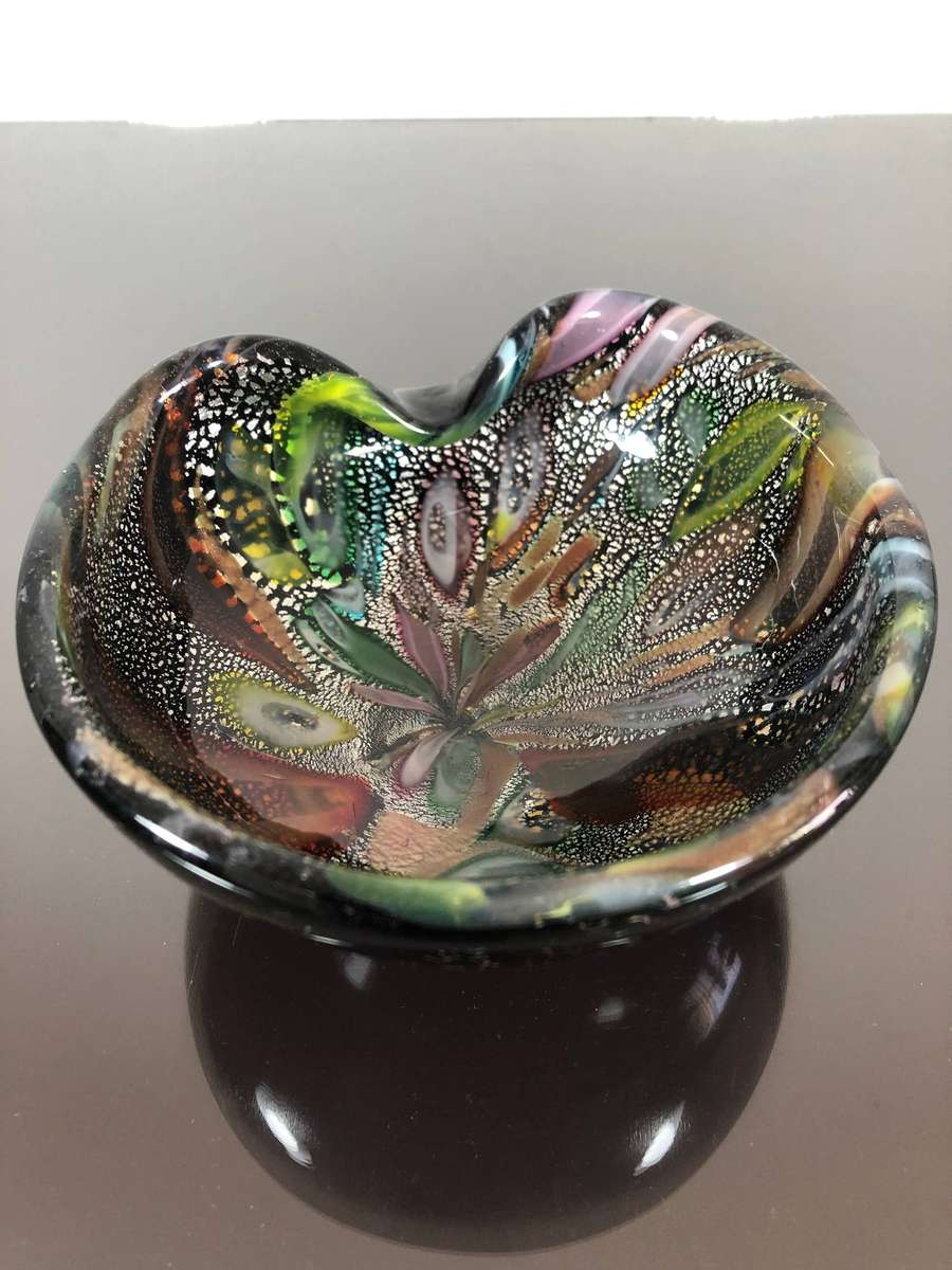 MCM Dino Martens Murano Tutti Frutti Glass Bowl