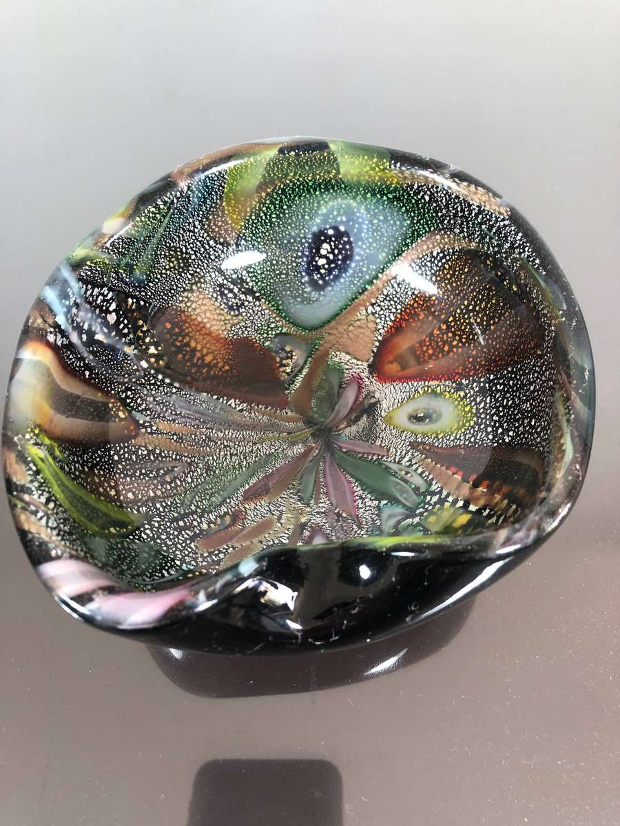 MCM Dino Martens Murano Tutti Frutti Glass Bowl