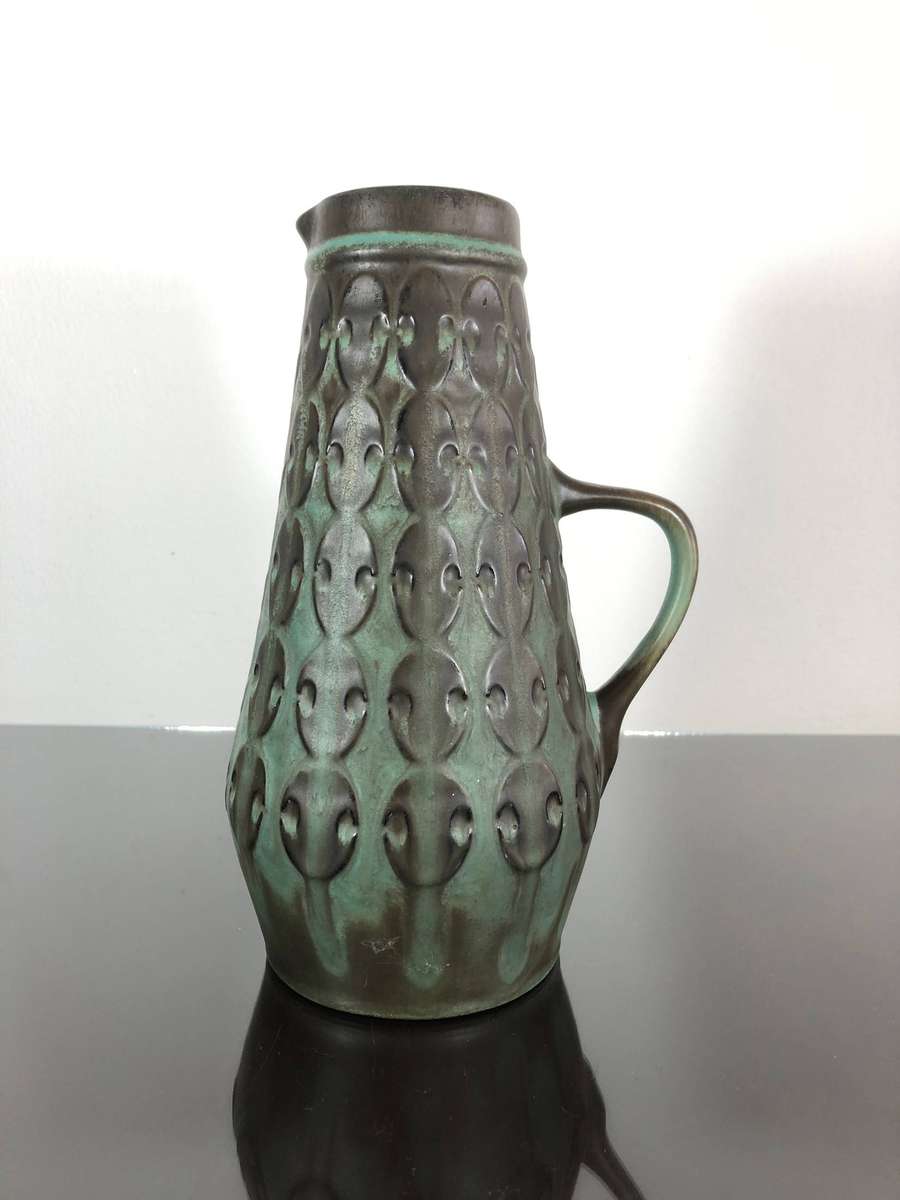 Vintage MCM West German Minerva Jug for Ceramano