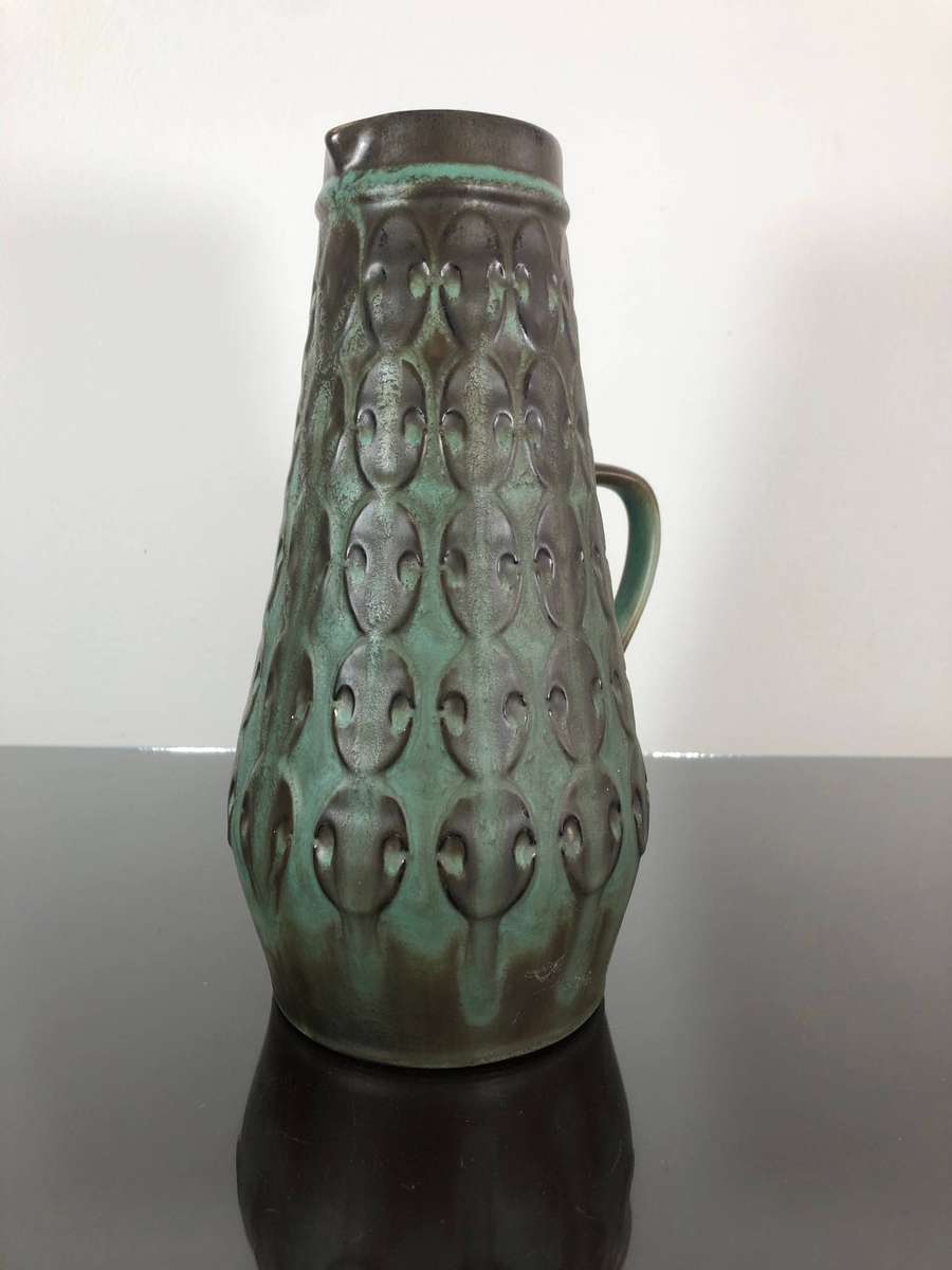 Vintage MCM West German Minerva Jug for Ceramano