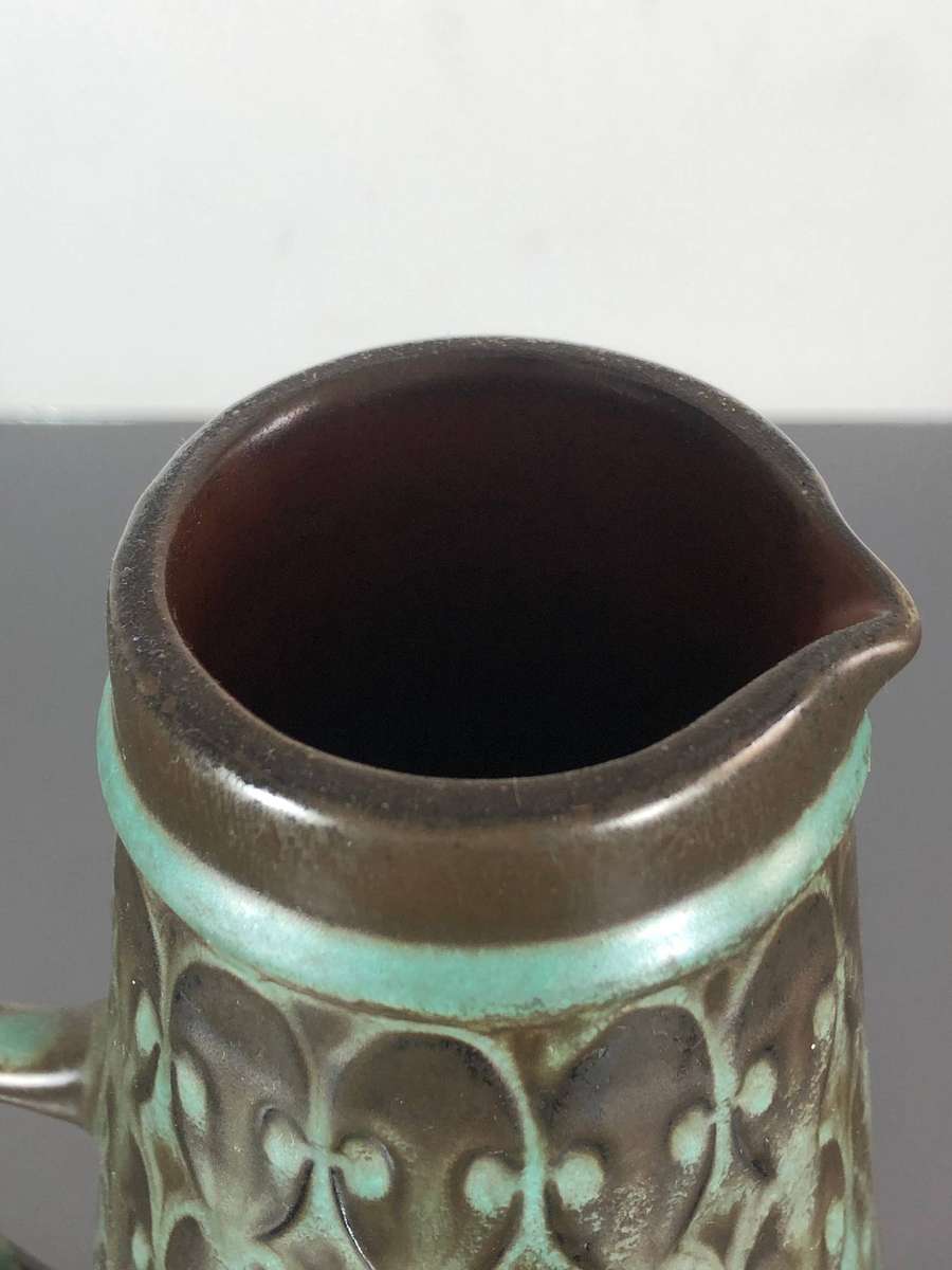 Vintage MCM West German Minerva Jug for Ceramano