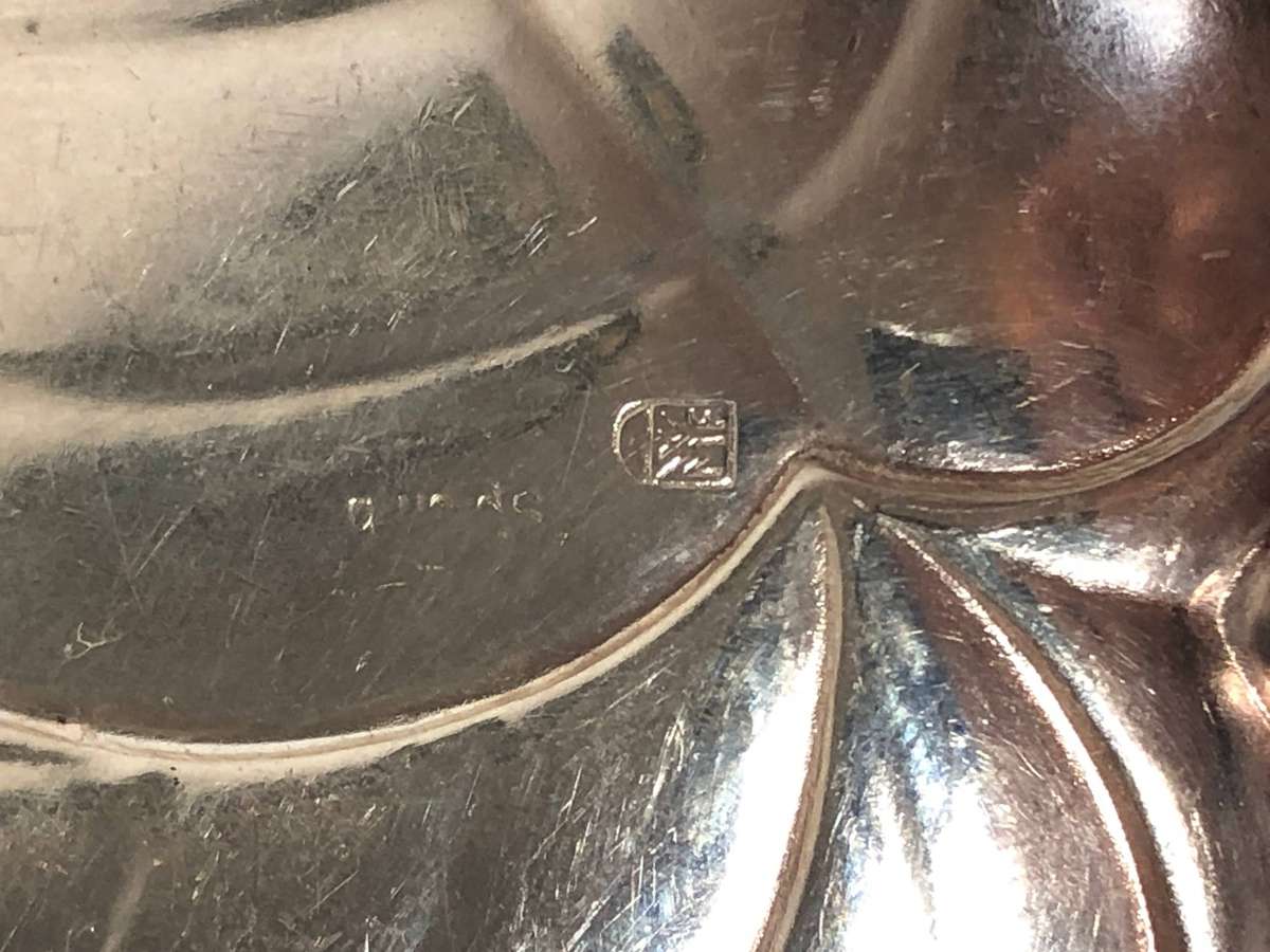 A Set of 6 WMF Silver Plate Nut Trays