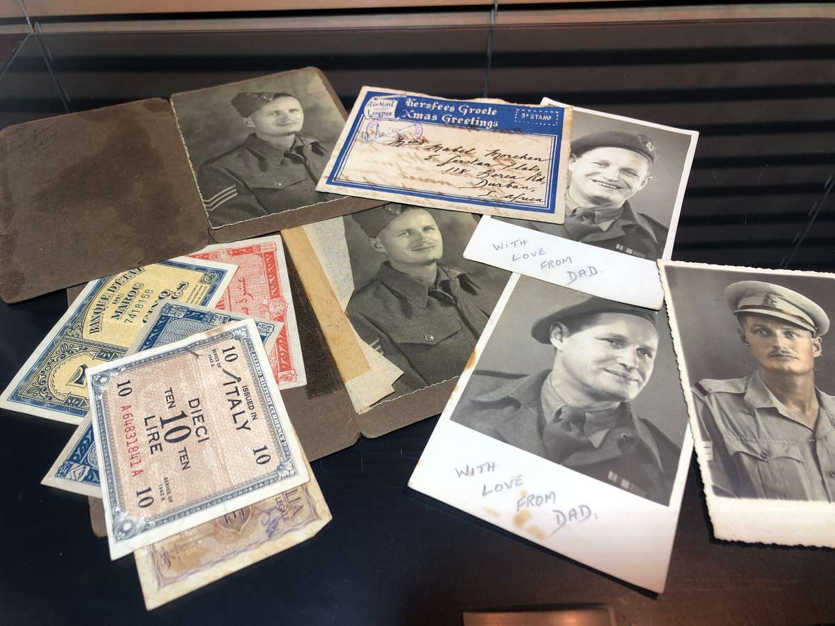 Momento WW2 Soldier South African Army North Africa Campaign 1943