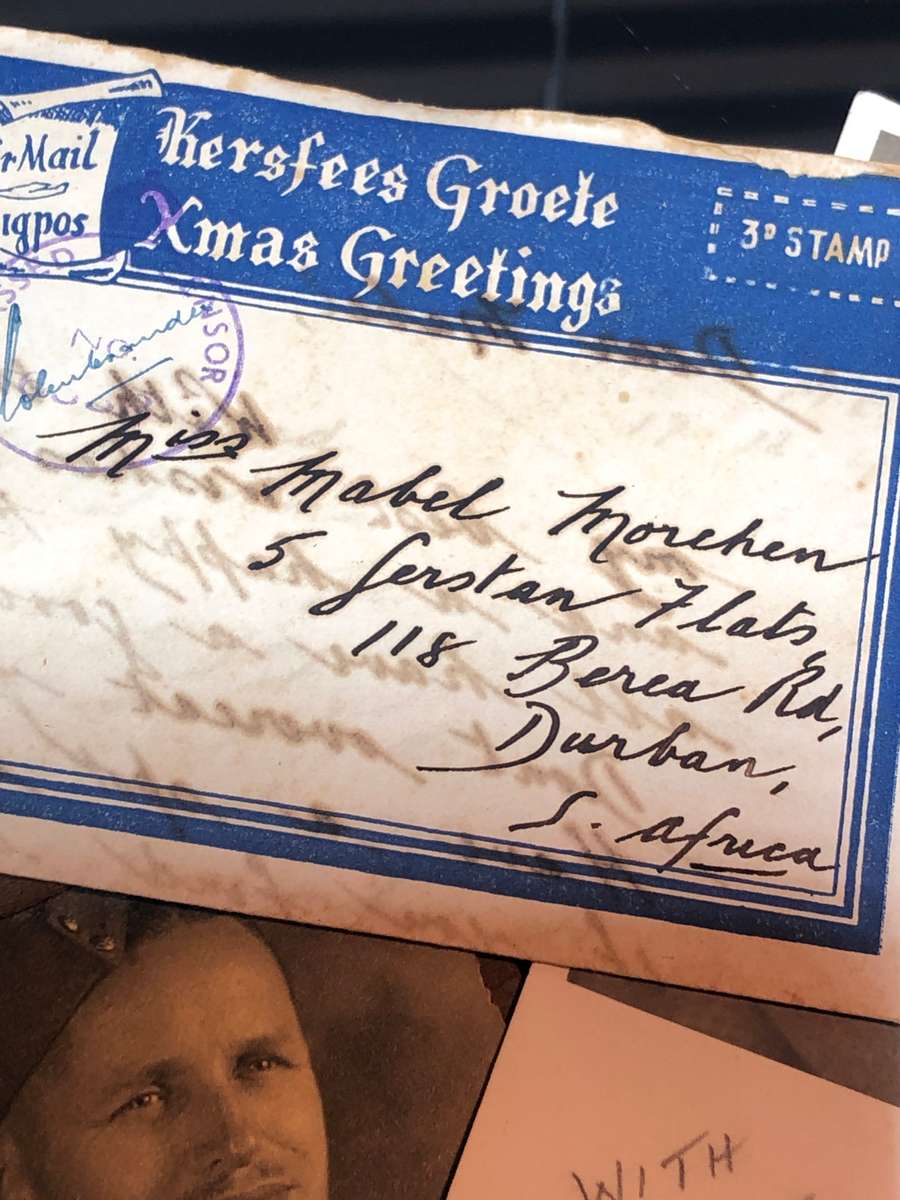 Momento WW2 Soldier South African Army North Africa Campaign 1943