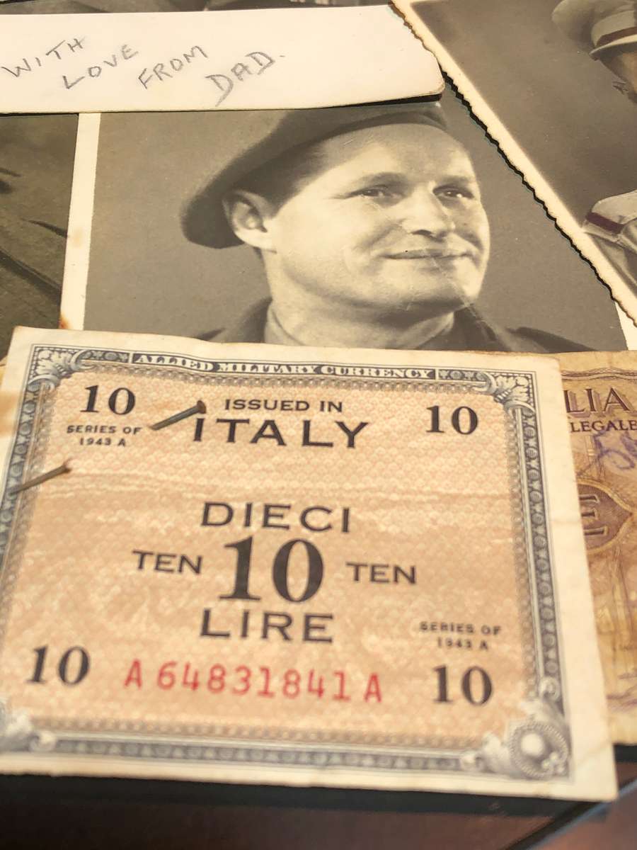 Momento WW2 Soldier South African Army North Africa Campaign 1943