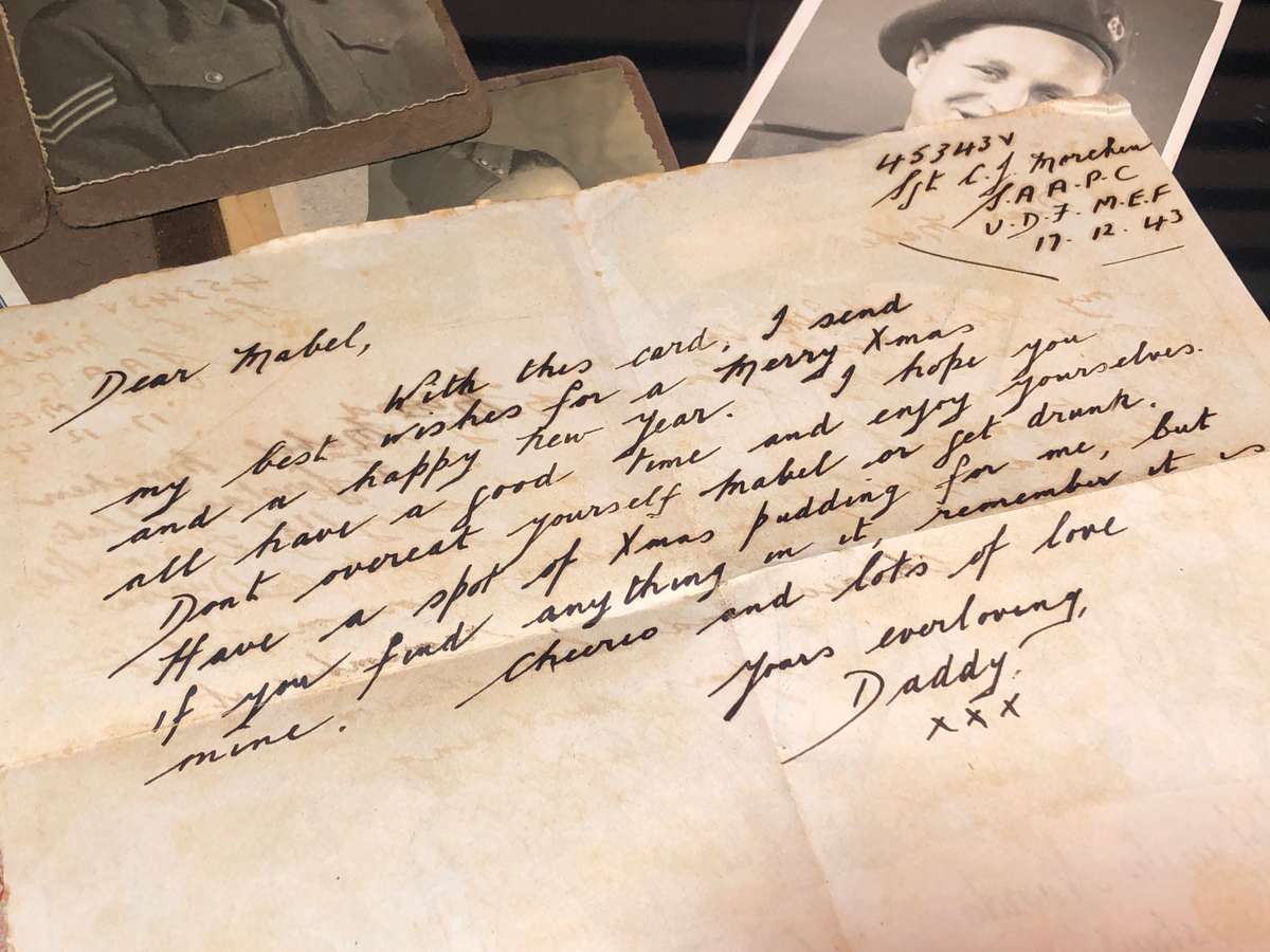 Momento WW2 Soldier South African Army North Africa Campaign 1943