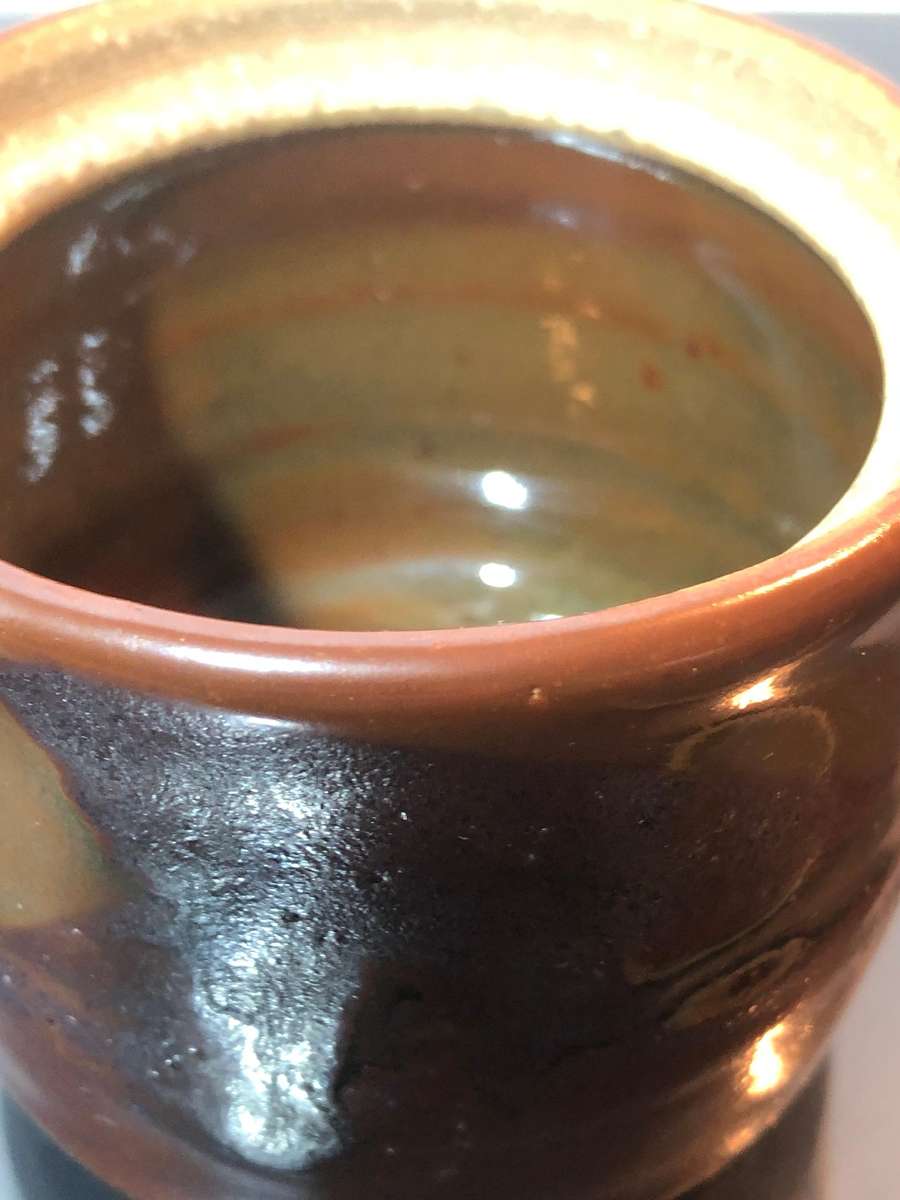 South African Potter Ian Glenny Stoneware Vessel with Lid (1952-2023)