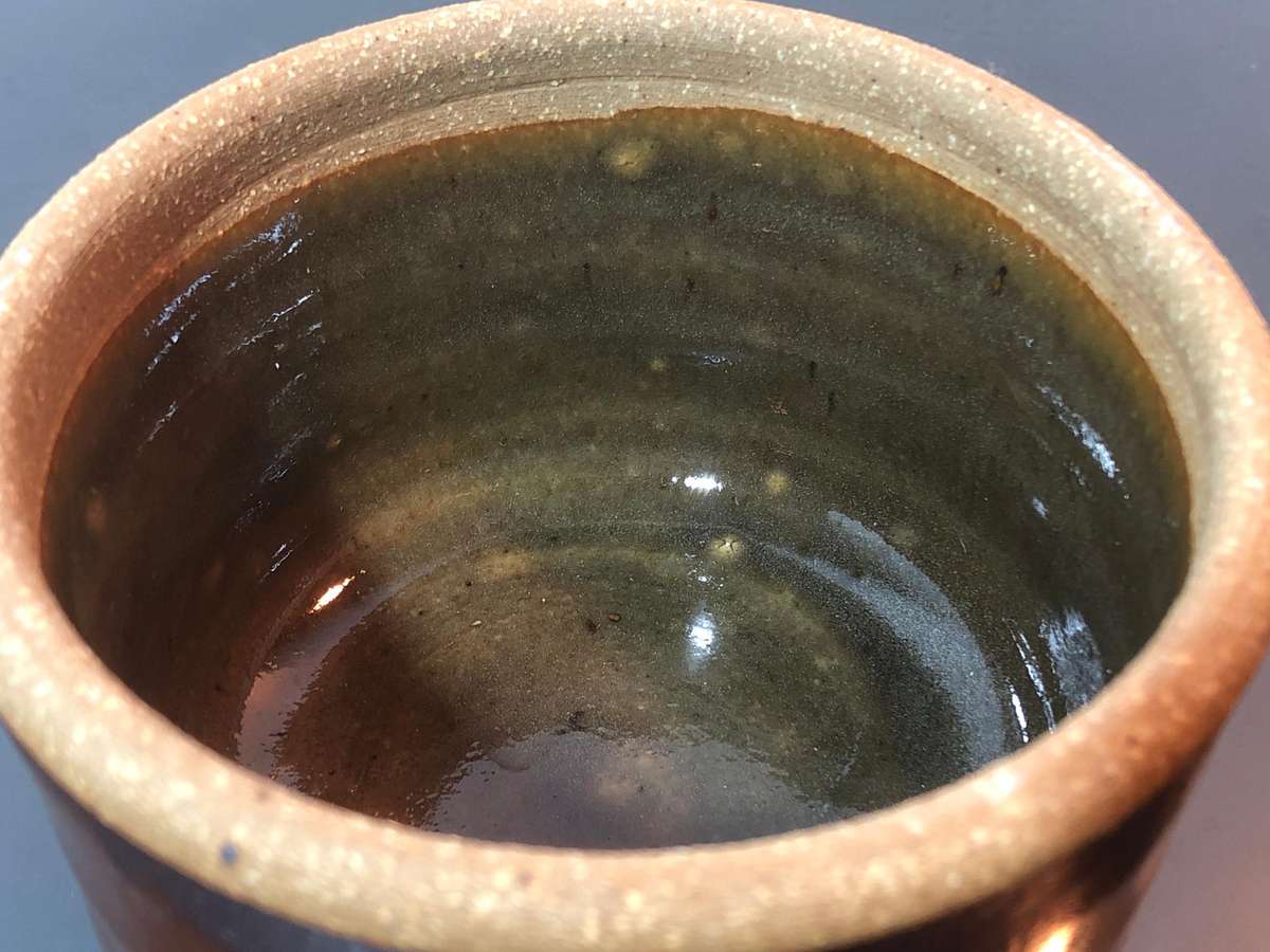 South African Studio Potter Ian Glenny Stoneware Vessel with Lid (1952-2023)