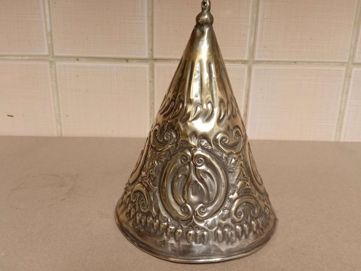 VINTAGE MOROCCAN BRASS TAGINE COVER