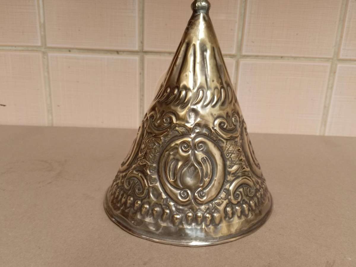 VINTAGE MOROCCAN BRASS TAGINE COVER