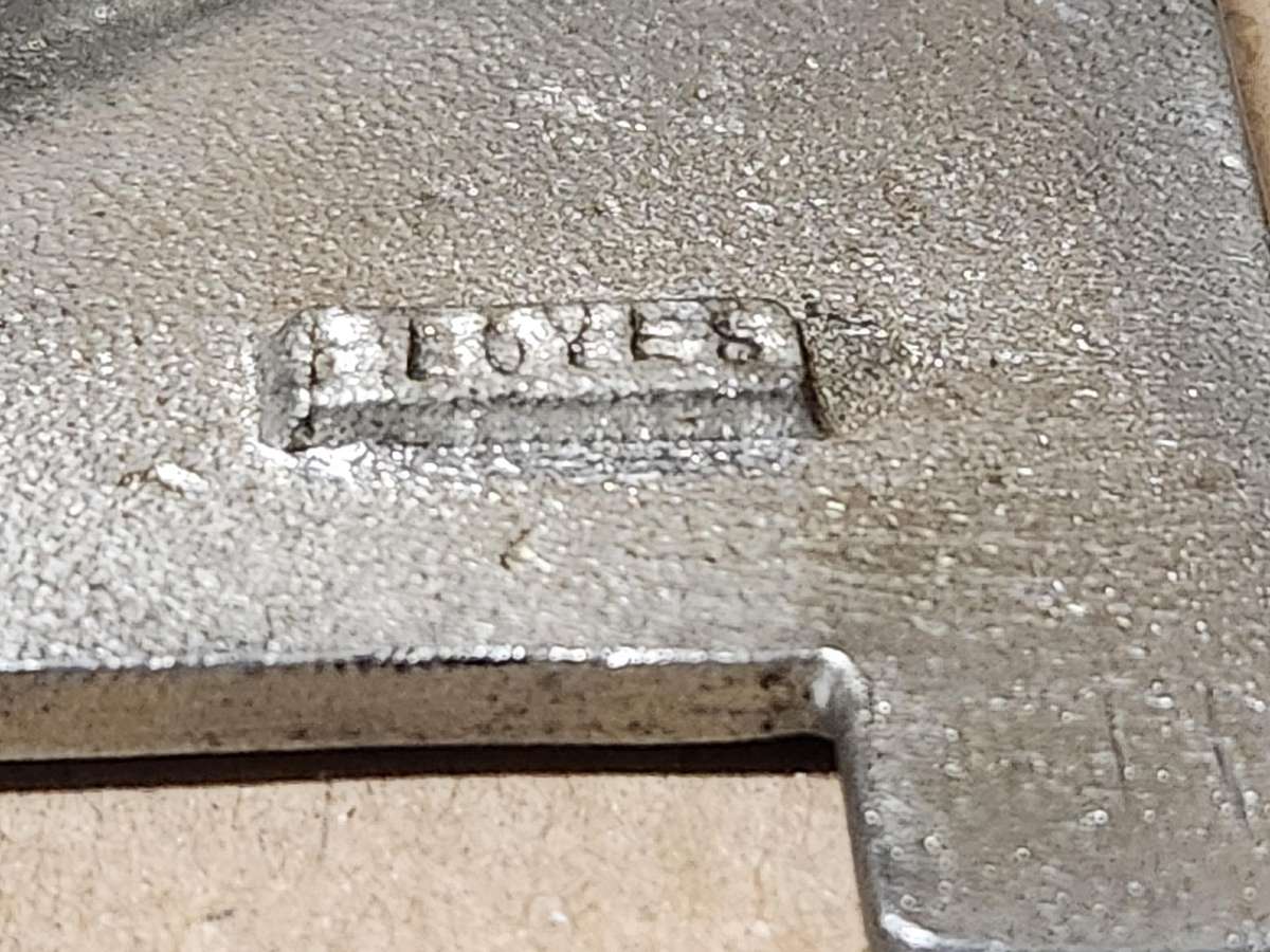 Vintage Carrol Boyes Functional Art Early Design Pewter Mantle Clock