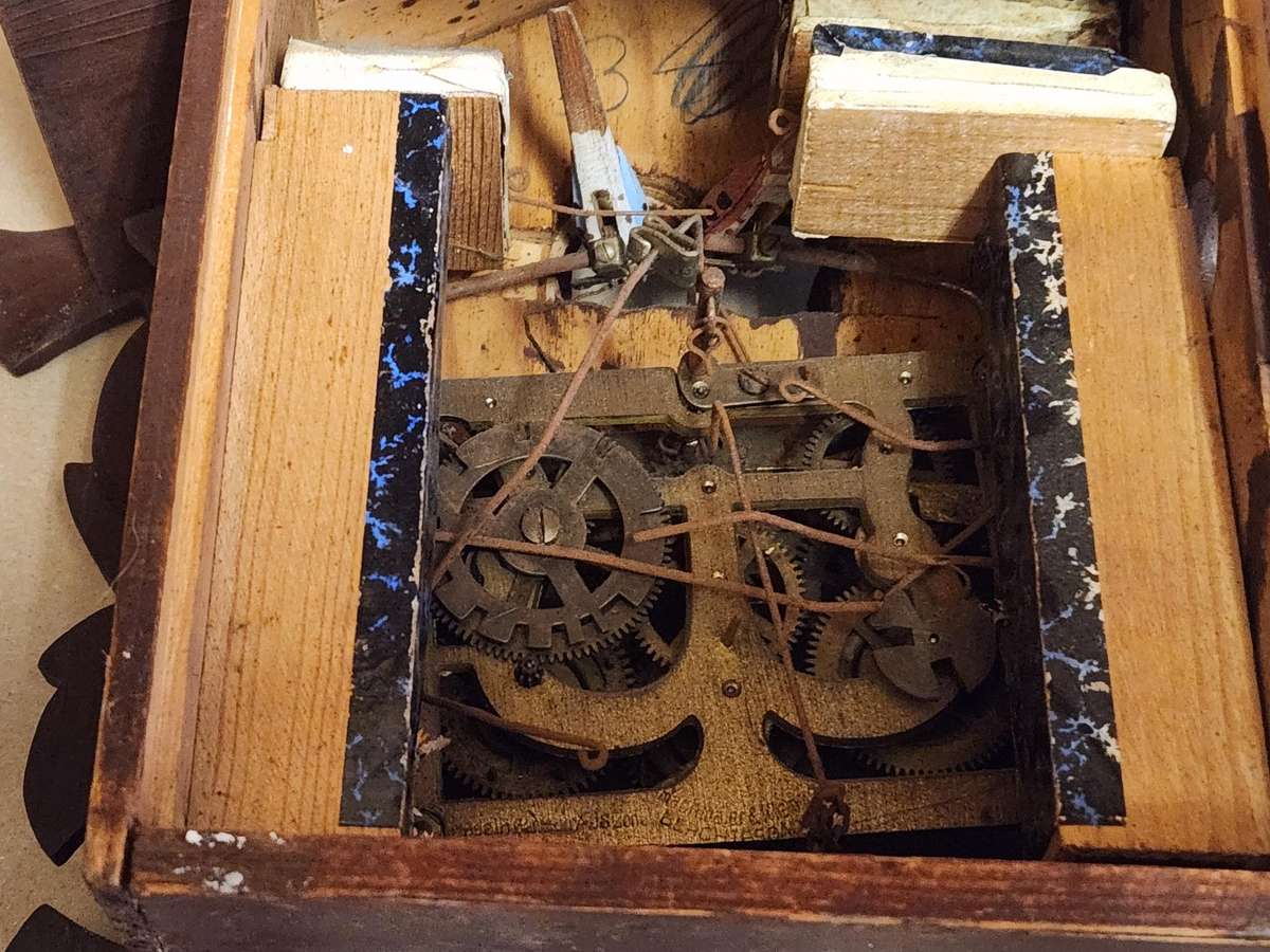 Vintage Bachmaier and Klemmer Cuckoo Clock