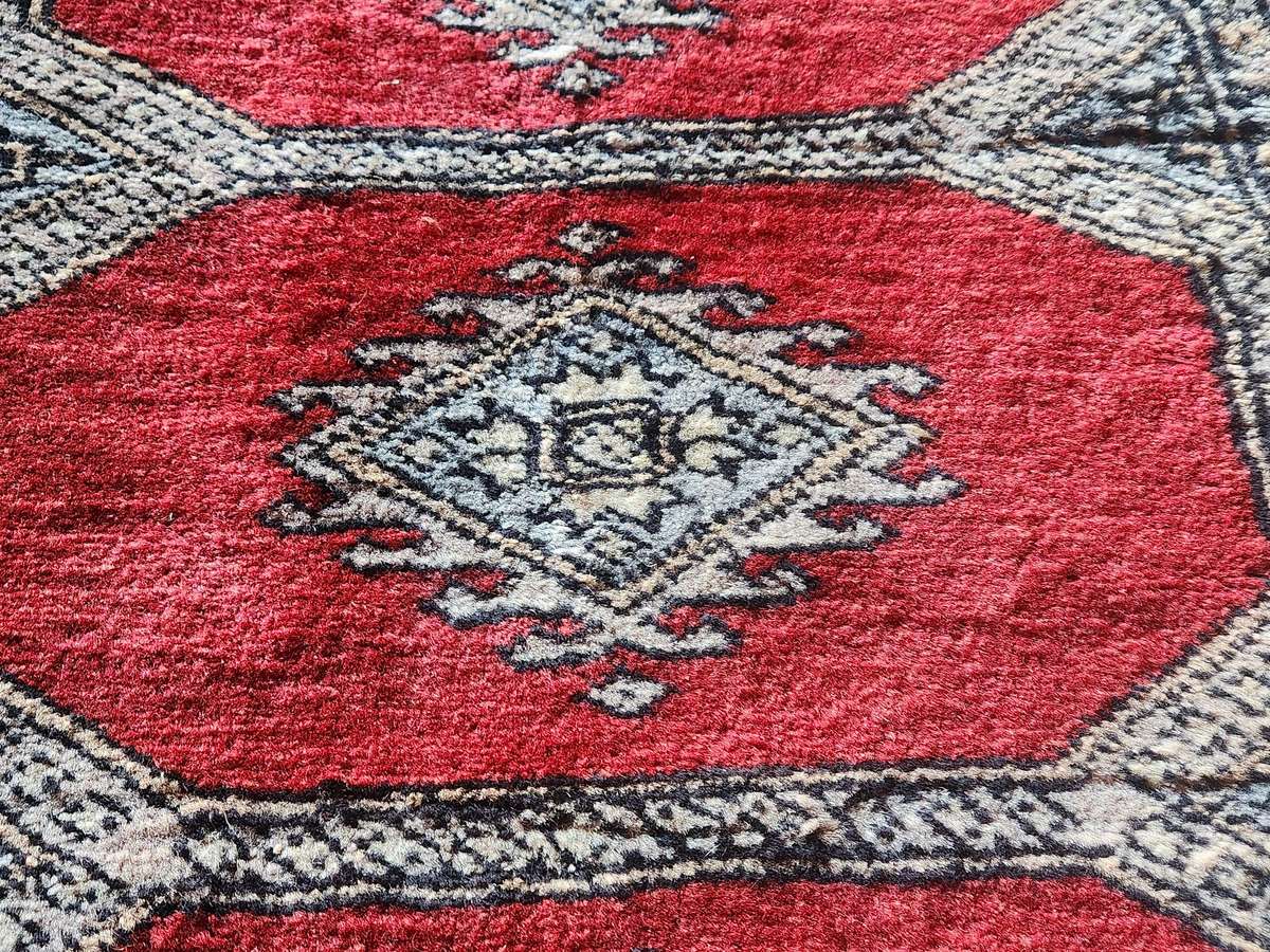 Pure Wool Hand Knotted Persian Prayer Carpet