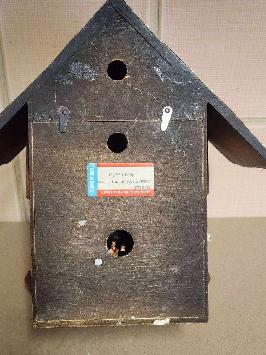 VINTAGE BLACK FOREST GERMANY CUCKOO CLOCK CASING FOR SPARES OR RESTORATION