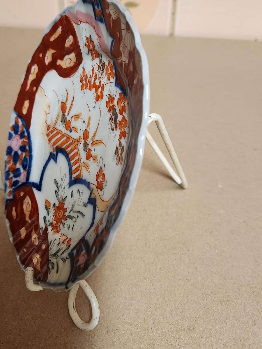 ANTIQUE JAPANESE IMARI ARITA WARE SMALL PLATE