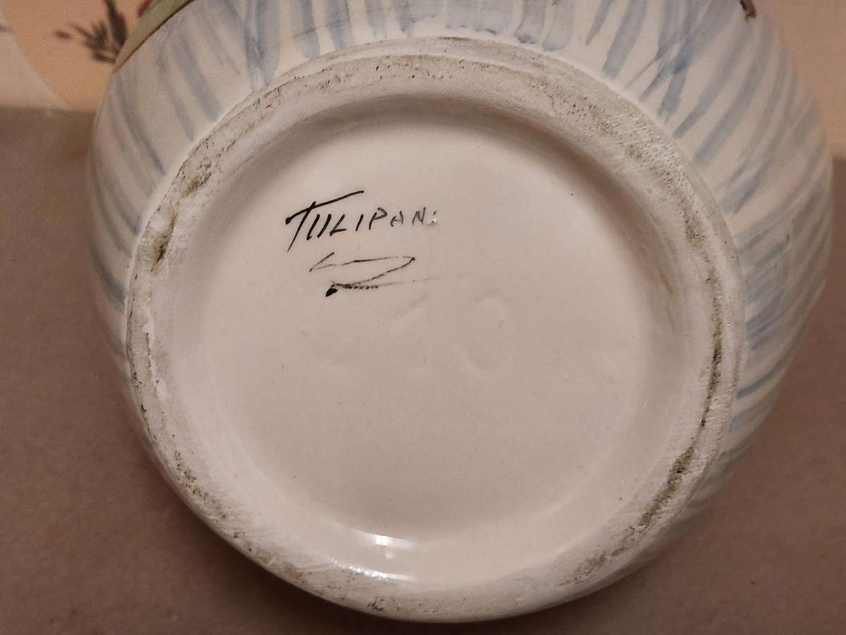 RARE FIND. 20th CENTURY ROUGE FONTAINE BAUDOUR CERAMIQUE VASE/URN