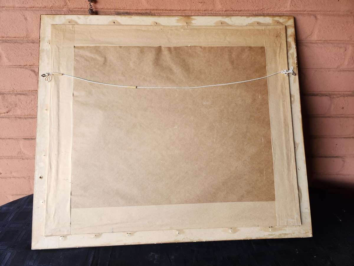 AWESOME SOLLY MALOPE PASTELS PAINTING