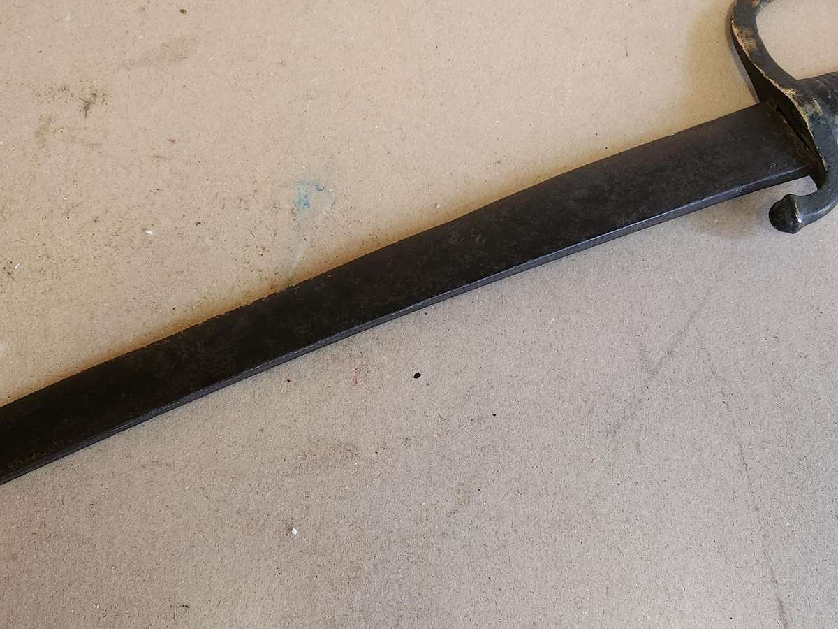 Antique 19th Century Infantry Sabre Briquet