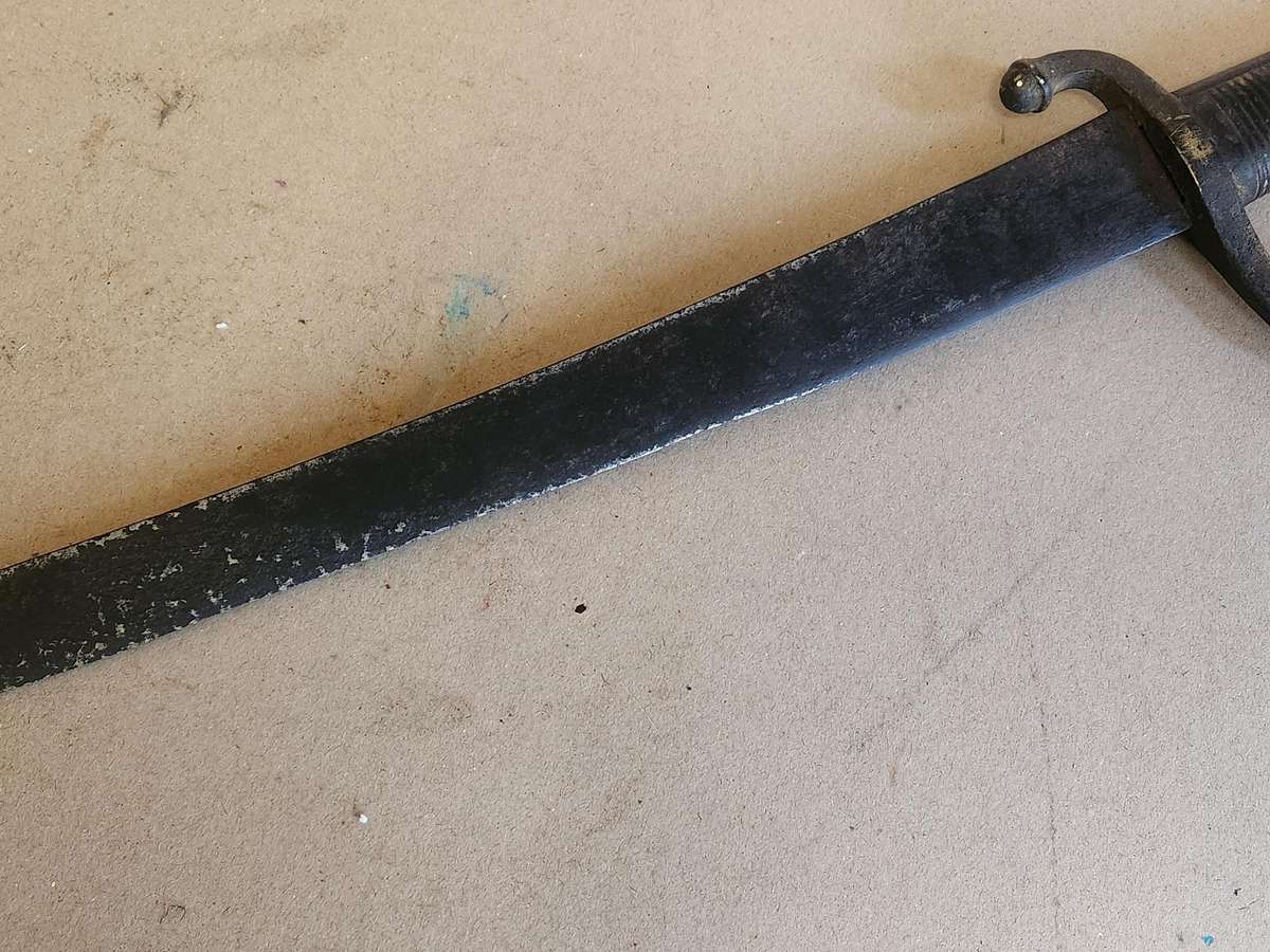 Antique 19th Century Infantry Sabre Briquet