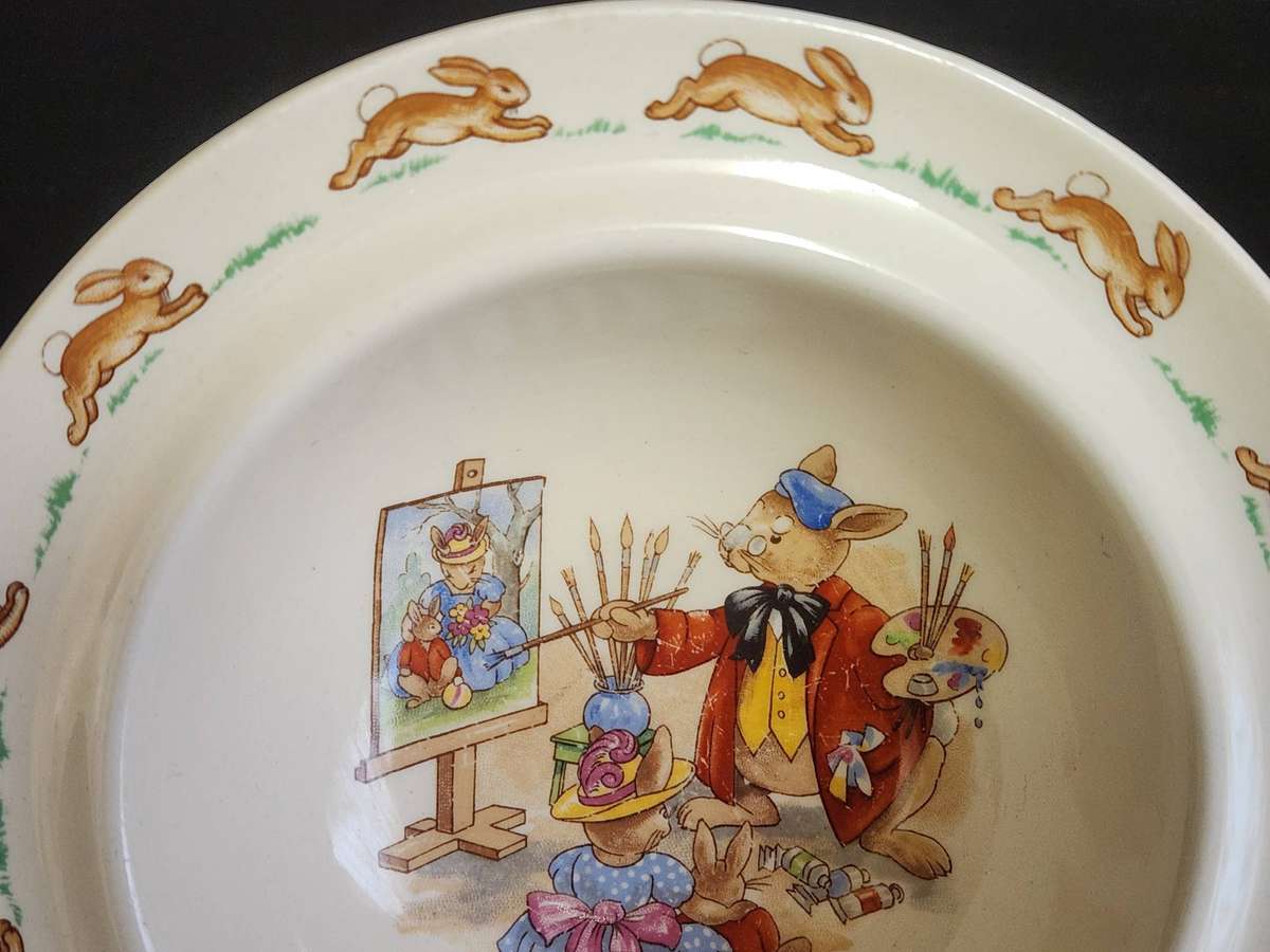 VINTAGE ROYAL DOULTON BUNNYKINS BOWL