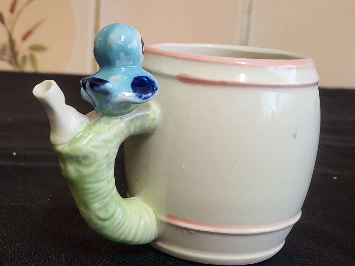 VINTAGE WESTVILLE WHISTLE FOR YOUR MILK MUG, HIGHLY COLLECTIBLE