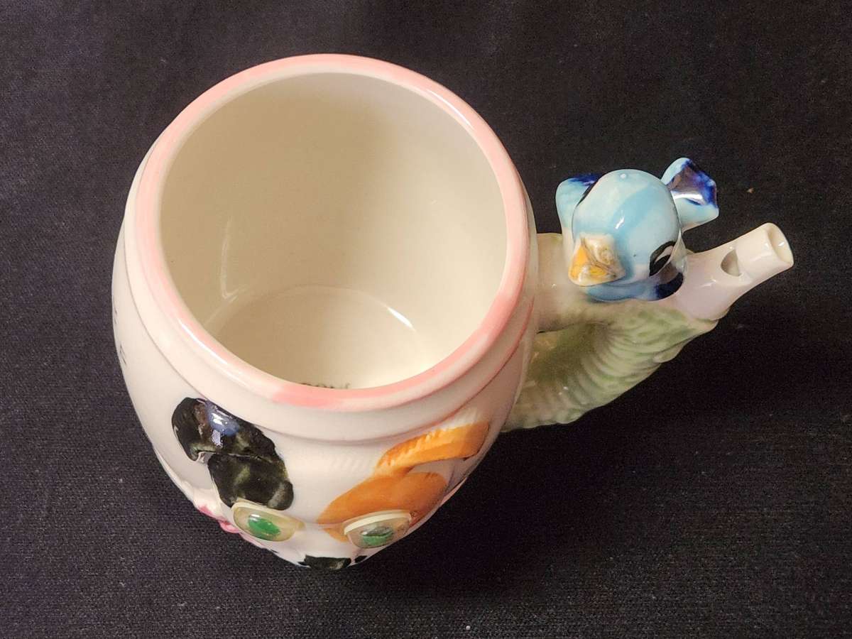 VINTAGE WESTVILLE WHISTLE FOR YOUR MILK MUG, HIGHLY COLLECTIBLE