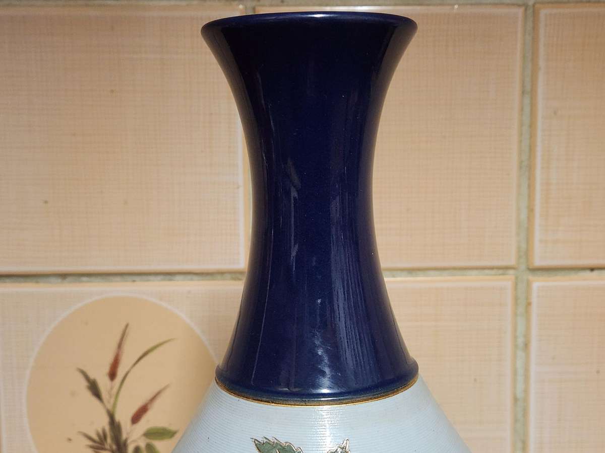 1920s ART DECO LOVATTS LANGLEY LEADLESS GLAZE VASE