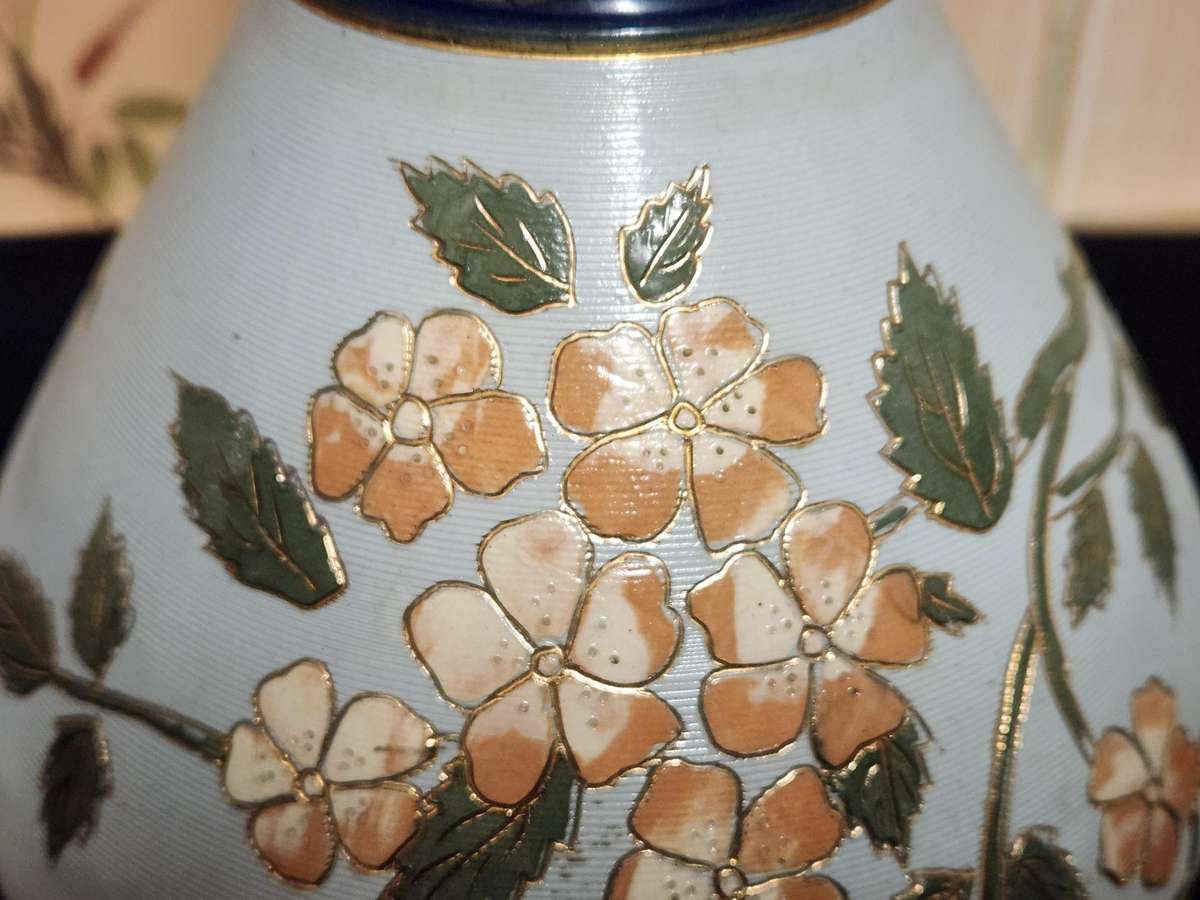 1920s ART DECO LOVATTS LANGLEY LEADLESS GLAZE VASE