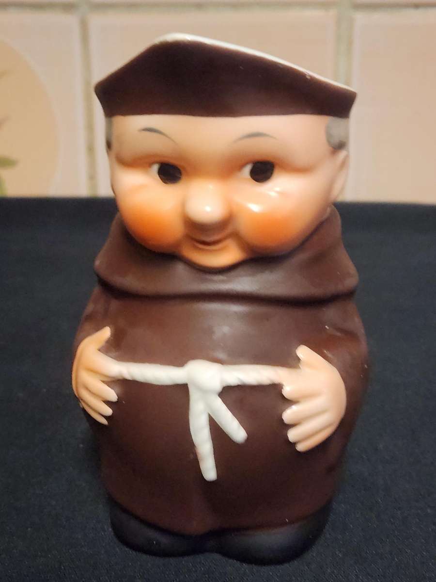VINTAGE 1950s HUMMEL MONK CHARACTER JUG