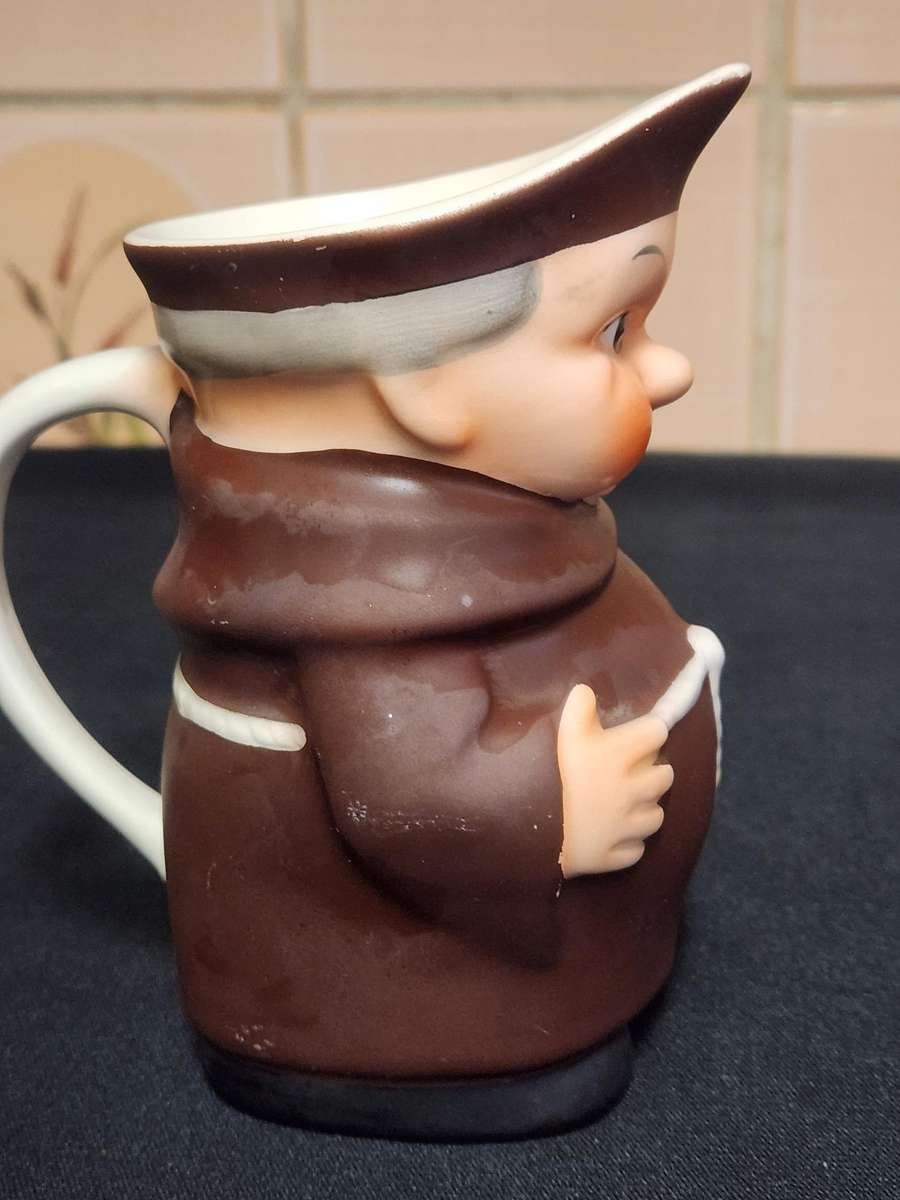 VINTAGE 1950s HUMMEL MONK CHARACTER JUG
