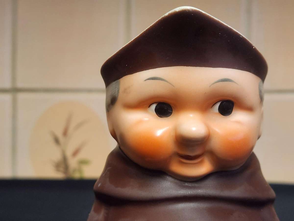 VINTAGE 1950s HUMMEL MONK CHARACTER JUG