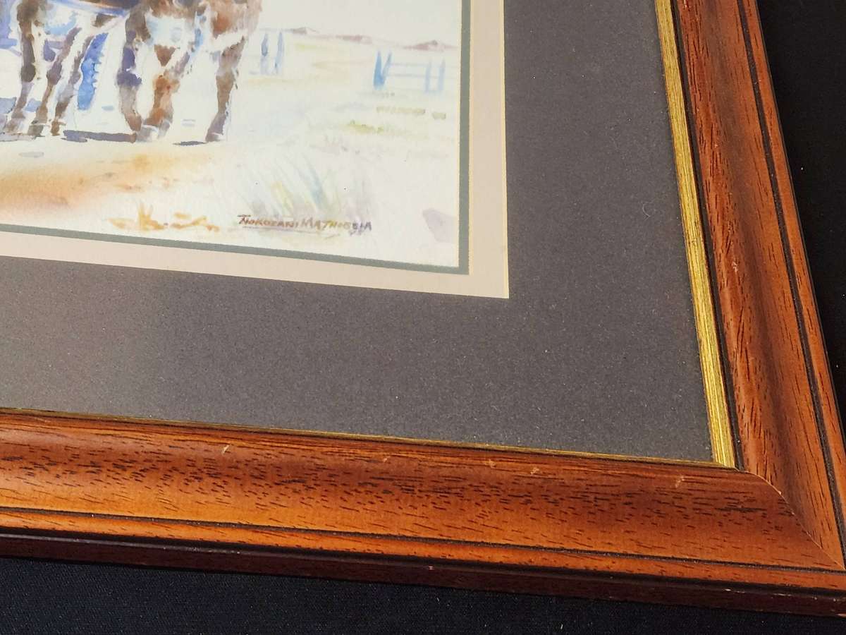 Thokozani Mathobela Watercolour on Paper