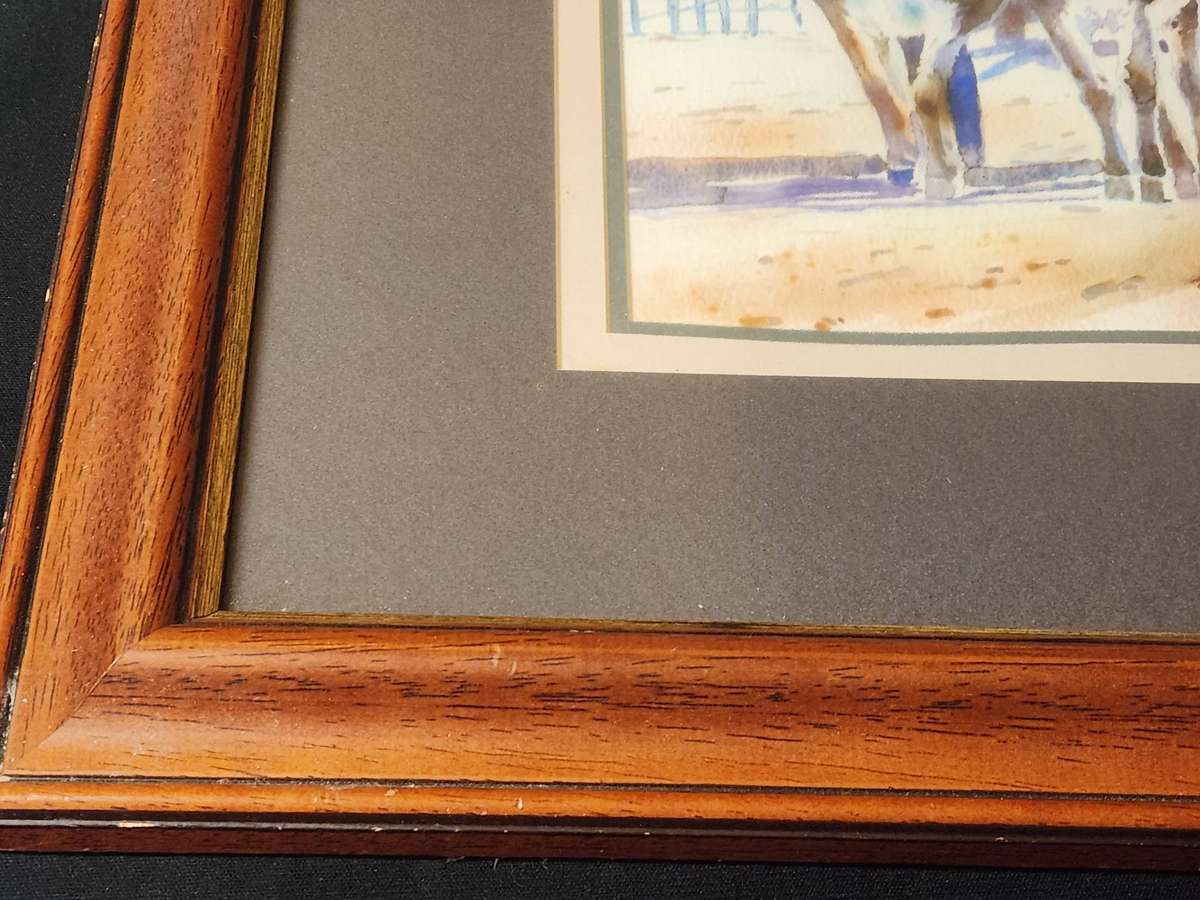 Thokozani Mathobela Watercolour on Paper