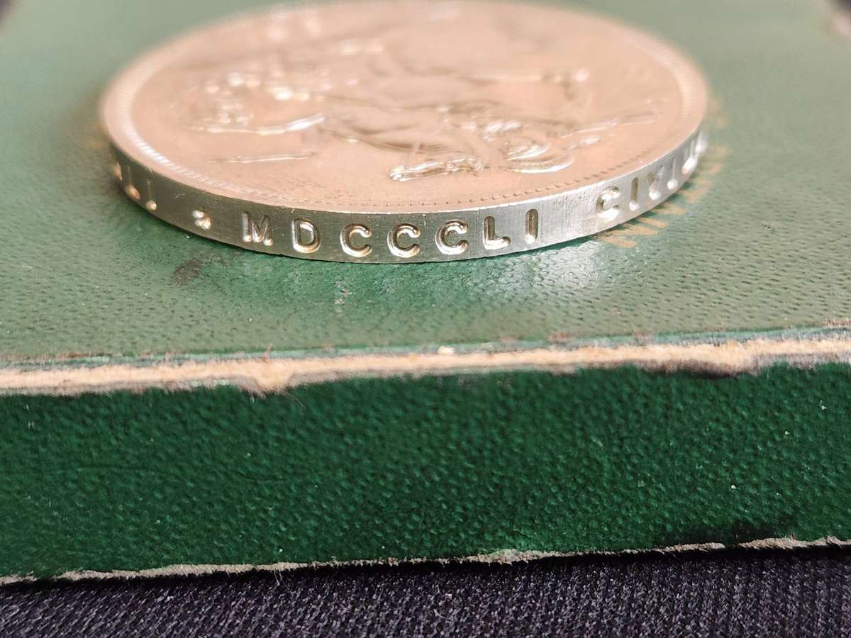 1951 FESTIVAL OF BRITAIN GEORGIUS VI 5 SHILLING COIN