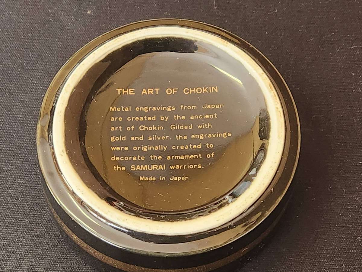 THE ART OF CHOKIN TRINKET BOX