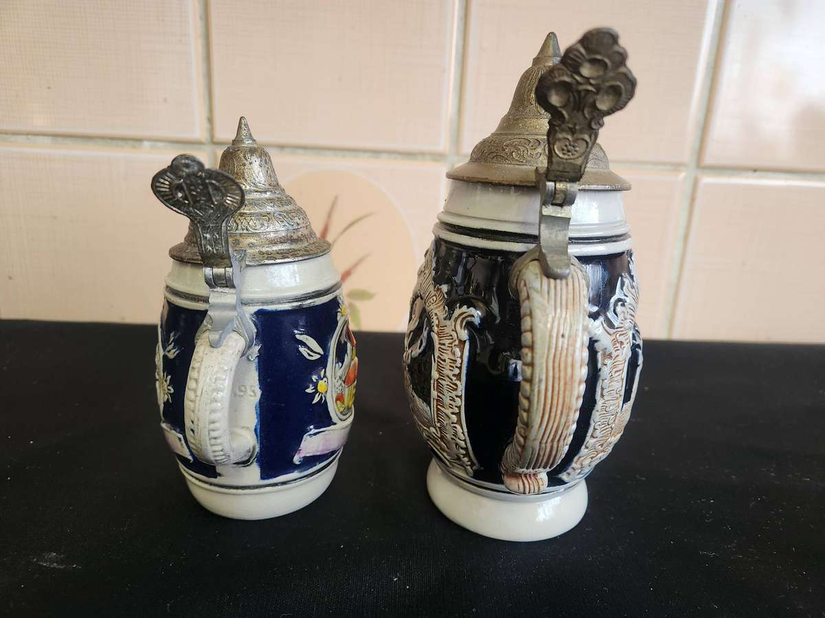 VINTAGE PAIR  OF THEWALT AND GERZ WESTERN GERMANY BEERSTEINS