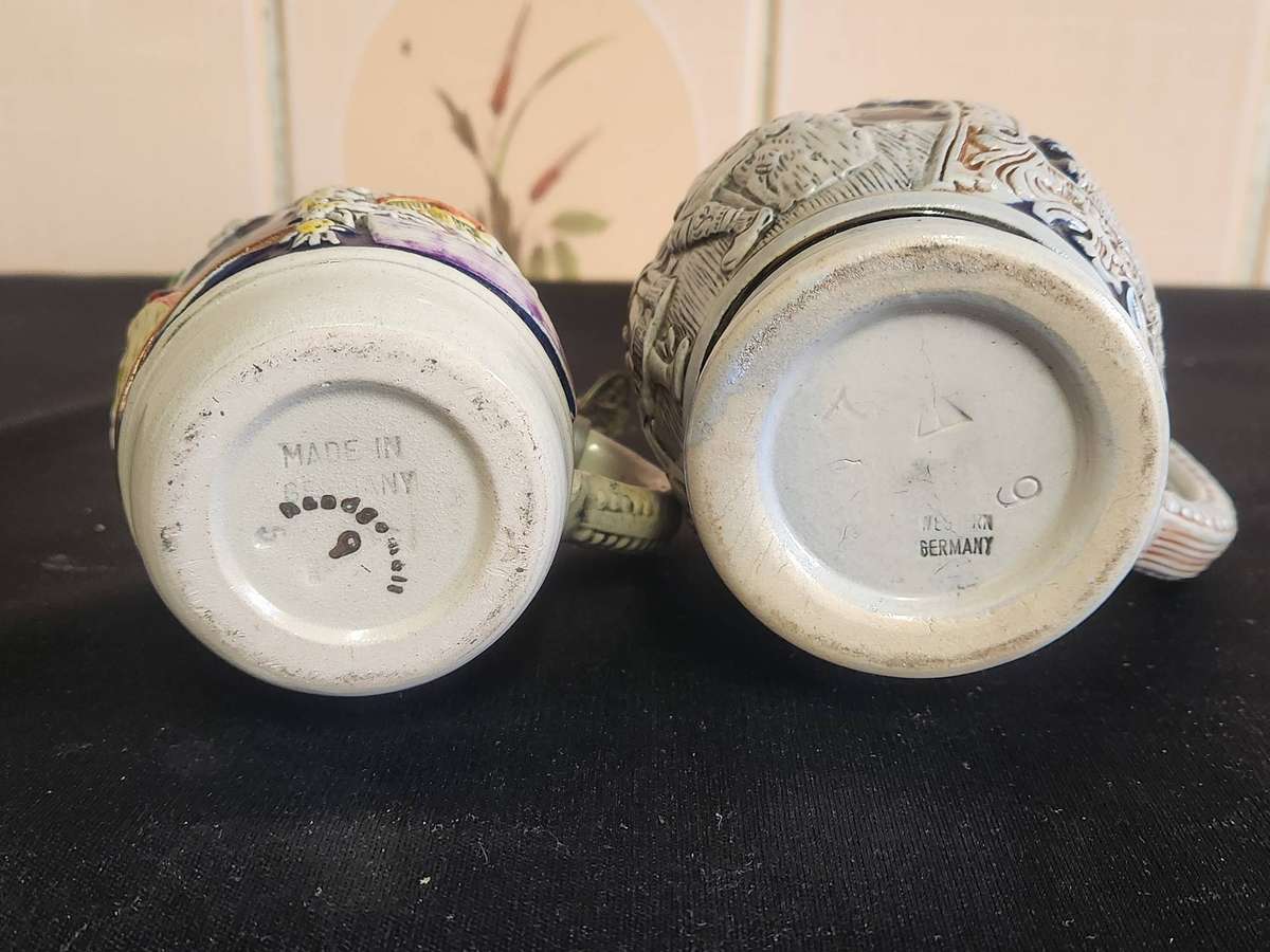 VINTAGE PAIR  OF THEWALT AND GERZ WESTERN GERMANY BEERSTEINS