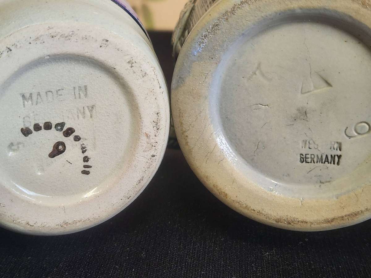 VINTAGE PAIR  OF THEWALT AND GERZ WESTERN GERMANY BEERSTEINS