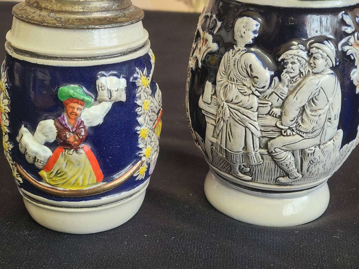 VINTAGE PAIR  OF THEWALT AND GERZ WESTERN GERMANY BEERSTEINS