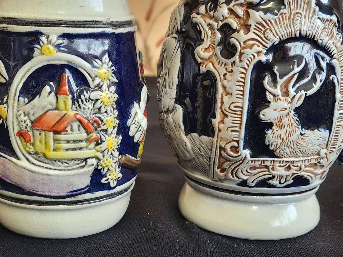 VINTAGE PAIR  OF THEWALT AND GERZ WESTERN GERMANY BEERSTEINS