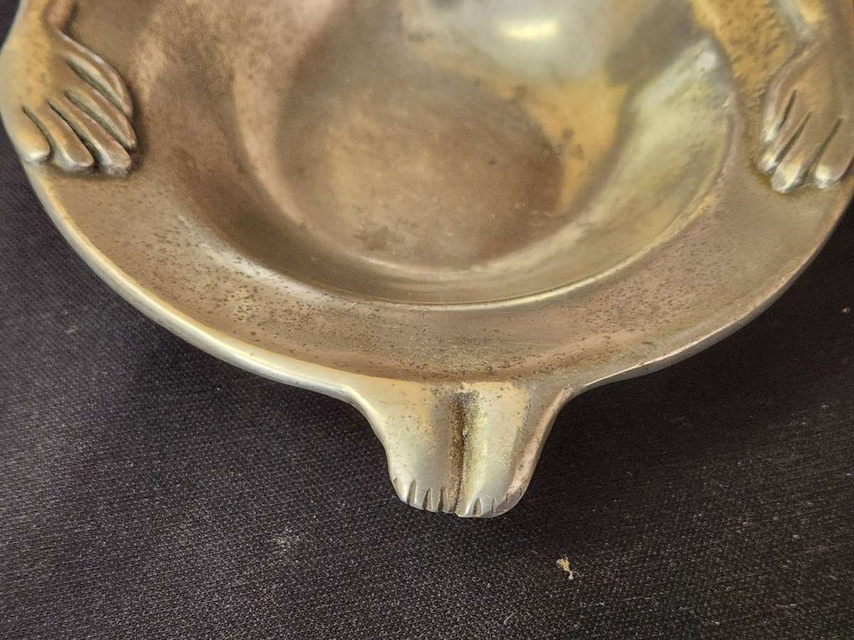 CARROL BOYES FUNCTIONAL ART EARLY DESIGN PEWTER BOWL