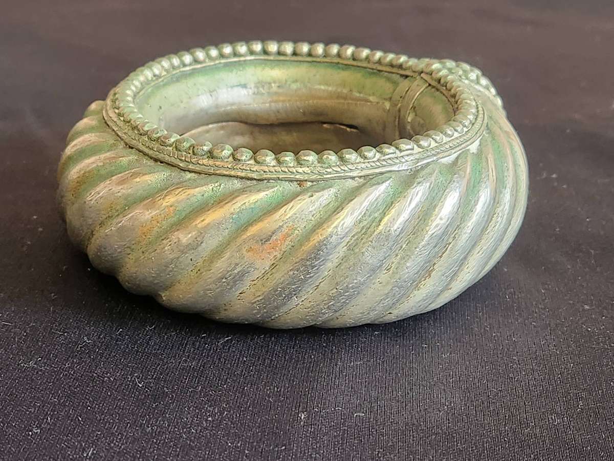 Rare Antique 1800's North African Omani Slave Bangle