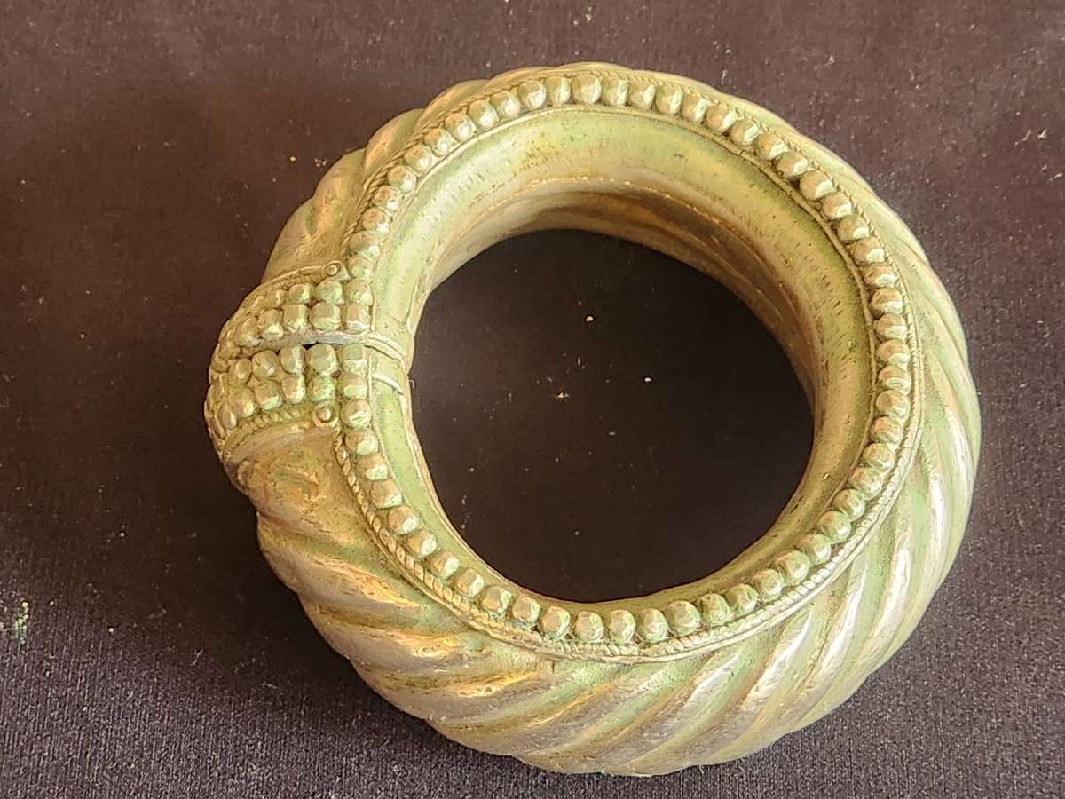 Rare Antique 1800's North African Omani Slave Bangle