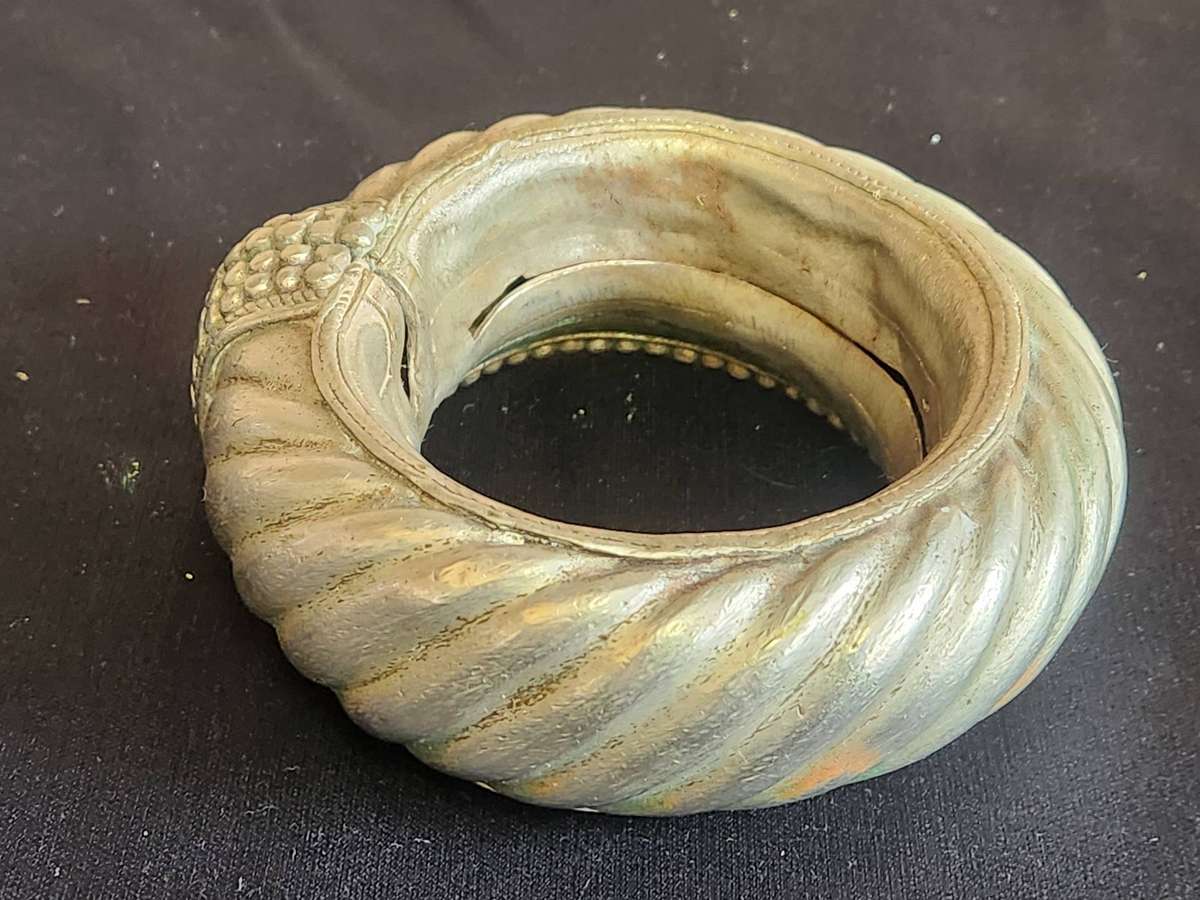 Rare Antique 1800's North African Omani Slave Bangle