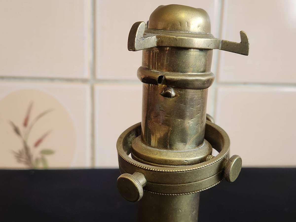 VINTAGE NAUTICAL GIMBAL CANDLE HOLDER