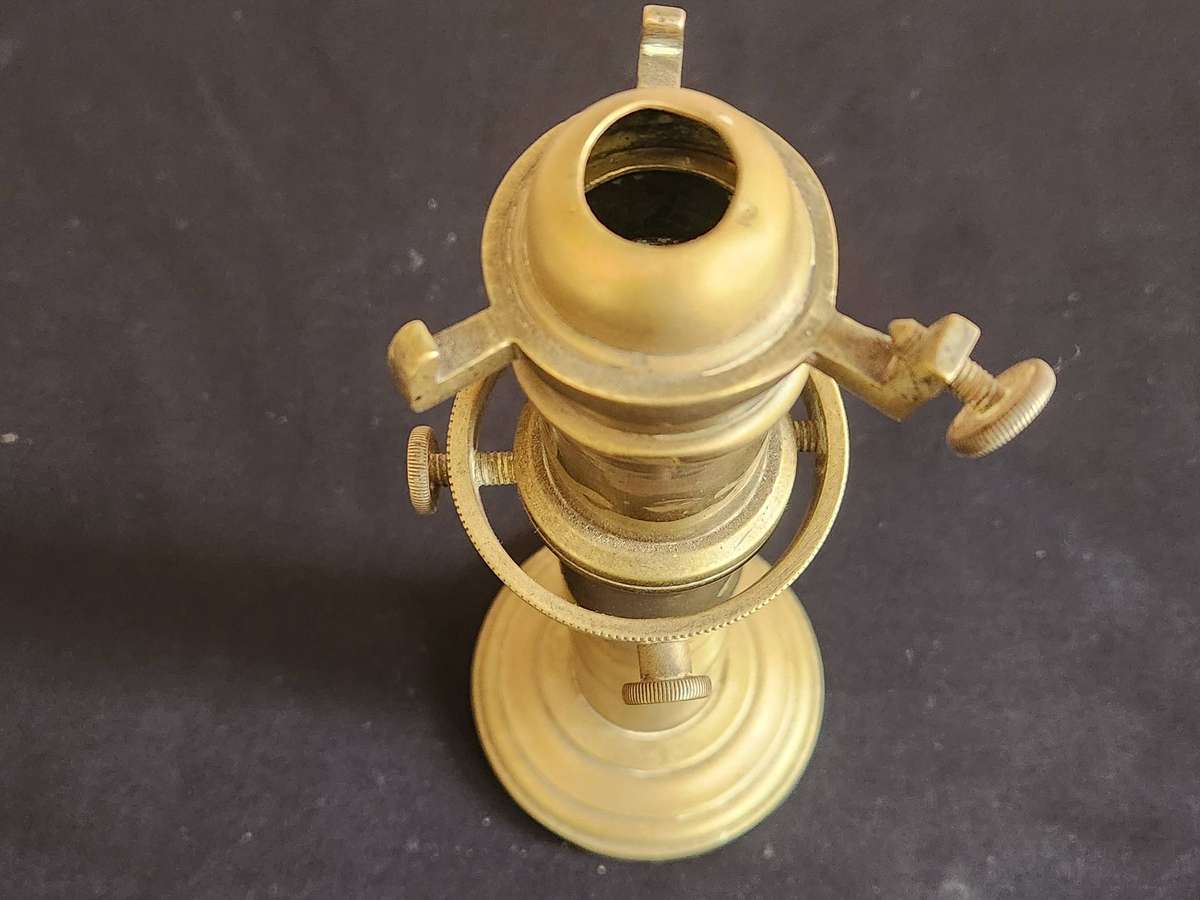 VINTAGE NAUTICAL GIMBAL CANDLE HOLDER