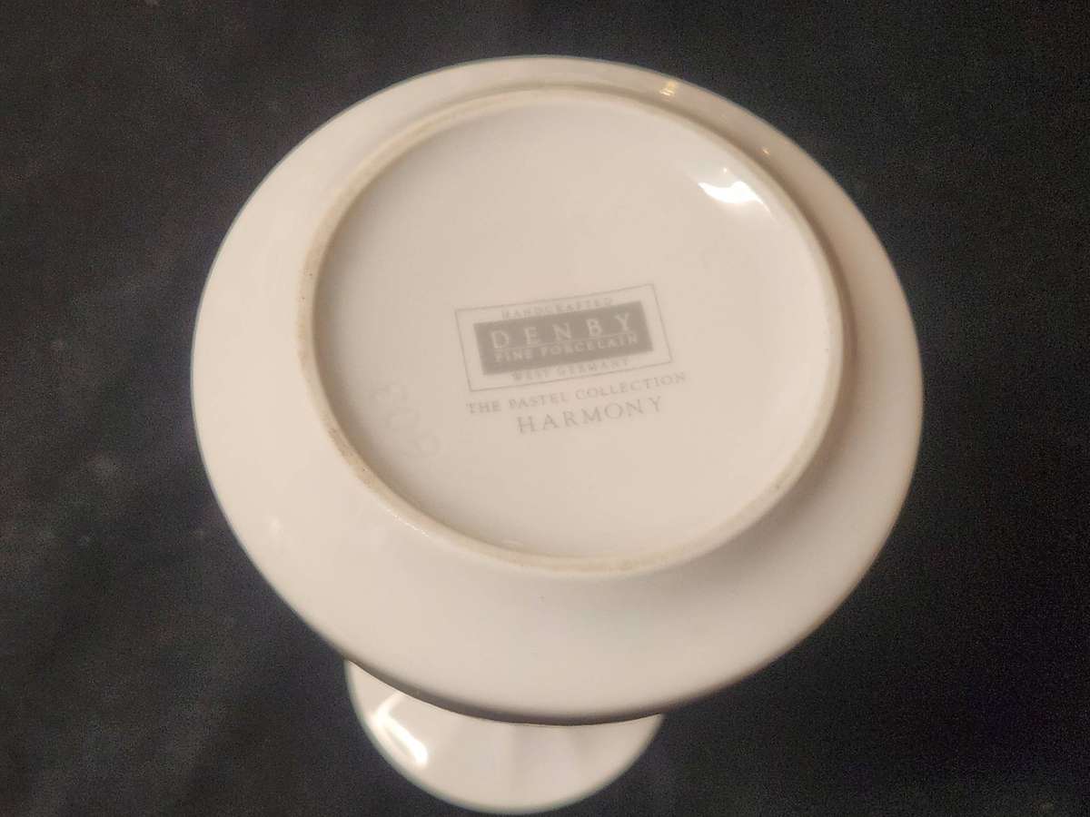 VINTAGE HAND CRAFTED DENBY FINE PORCELAIN WEST GERMANY VASE