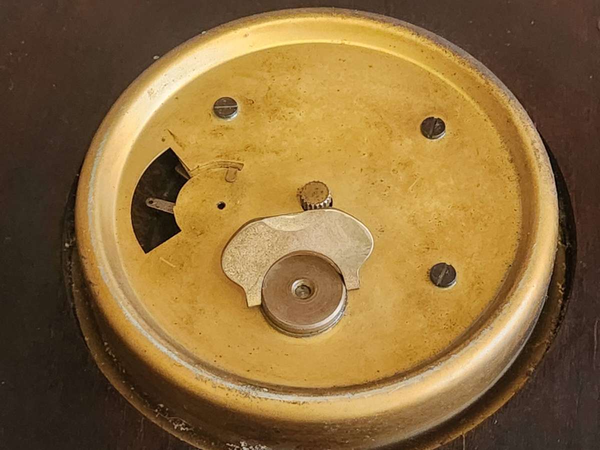 ANTIQUE 1910 KIENZLE ART DECO STYLE WALL HANGING CLOCK, IN WORKING CONDITION